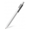 Ручка шариковая Moleskine CLASSIC CLICK (EW41BWH10) авт. 1мм прямоугол. белый черные чернила блистер