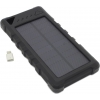 Внешний аккумулятор KS-is KS-303 Black (2xUSB 2.1А, 20000mAh, 1 адаптер, фонарь, солнечная  панель, Li-lon)
