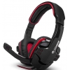 Наушники Marvo H8316RD  [охватывающие, закрытые, 20-20000 Гц, микр.,рег. громк каб. 1,8м,2x3.5 мм]
