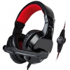 Наушники Marvo H8329  [охватывающие, закрытые, 100-20000 Гц, микр.,рег. громк каб. 2,2м,2x3.5 мм]