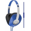 Наушники KOSS UR23ib [охватывающие, закрытые, 20-20000 Гц, микр., каб. 1.2м, разъем 3.5мм, синие]