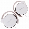 Наушники Panasonic RP-HS46E-W [накладные, открытые, 20–20000 Гц, клипсы, каб. 1.1м, разъем 3,5мм, белые]