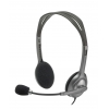 Наушники Logitech H111 [накладные, открытые, 20-20000 Гц, микр., каб. 1.8м, разъем 3.5мм]