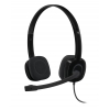 Наушники Logitech H151 [накладные, открытые, 20-20000 Гц, микр., каб. 1.8м, 3.5мм]