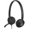 Наушники Logitech H340 [накладные, открытые, 20-20000 Гц, микр., каб. 1,8 м, разъем usb]
