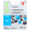 Картридж Cactus CS-CLI521C для CANON MP540/MP550/MP620/MP630/MP640/MP660/MP980/MP990/iP3600/iP4600/ iP4700/MX860 голубой