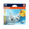 Галогеновая лампа Osram 12 В, H7, 55 Вт, Ultra Life 3200 K [комплект 2 шт]