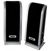 Колонки BBK CA-192S 2.0 черный/серебристый 6Вт