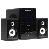 Колонки 2.1 Dialog Progressive AP-220 BLACK [сателлиты 15 Вт х 2, сабвуфер 30 Вт, ПДУ, FM, USB+SD]