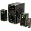 Колонки 2.1 Dialog Progressive AP-222B [сателлиты 10 Вт х 2, сабвуфер 30 Вт, ПДУ, Bluetooth,FM, USB+SD]
