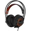 Наушники SteelSeries Siberia 350 [охватывающие, закрытые, 10-28000 Гц, микр., рег.гром.,вирт.7.1, каб.1,5м,USB, черные]