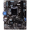 Плата MSI LGA1150 H81M-E34 H81 2xDDR3-1600 PCI-Ex16 HDMI/DVI/DSub 8ch 2xSATA 2xSATA3 4xUSB3 GLAN mATX