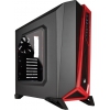 Корпус Corsair Carbide Series SPEC-ALPHA [CC-9011085-WW] Midtower, черный/красный, USB3, окно, без БП