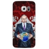 Чехол Art Case для Samsung Galaxy S7 edge, Person_Путин карта мира, Deppa