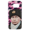 Чехол Art Case для Samsung Galaxy S7, Person_Путин шапка, Deppa