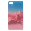 Чехол Art Case и защитная пленка для Apple iPhone 4/4S, Nature_Горы, Deppa