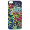 Чехол Art Case и защитная пленка для Apple iPhone 5/5S, Art_Листья, Deppa