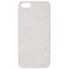 Чехол Art Case и защитная пленка для Apple iPhone 5/5S, Boho_Кружево светлое, Deppa