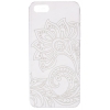 Чехол Art Case и защитная пленка для Apple iPhone 5/5S, Boho_Цветок, Deppa