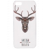 Чехол Art Case и защитная пленка для Apple iPhone 5/5S, Hakuna Matata_Олень, Deppa