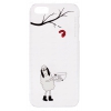 Чехол Art Case и защитная пленка для Apple iPhone 5/5S, Будни Петра_На даче, Deppa