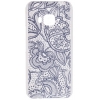Чехол Art Case и защитная пленка для HTC One M9, Boho_Кружево темное, Deppa