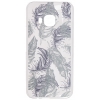 Чехол Art Case и защитная пленка для HTC One M9, Boho_Перья, Deppa