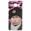 Чехол Art Case и защитная пленка для Samsung Galaxy A3 (2016), Person_Путин шапка, Deppa