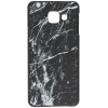 Чехол Art Case и защитная пленка для Samsung Galaxy A3 (2016), Trend_Мрамор темный, Deppa