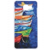 Чехол Art Case и защитная пленка для Samsung Galaxy A5 (2016), Art_Лодки, Deppa