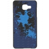 Чехол Art Case и защитная пленка для Samsung Galaxy A5 (2016), Trend_Мрамор синий, Deppa