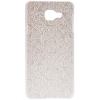 Чехол Art Case и защитная пленка для Samsung Galaxy A7 (2016), Boho_Кружево светлое, Deppa