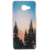 Чехол Art Case и защитная пленка для Samsung Galaxy A7 (2016), Nature_Озеро, Deppa
