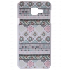 Чехол Art Case и защитная пленка для Samsung Galaxy A7 (2016), Pattern_Белый, Deppa