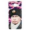 Чехол Art Case и защитная пленка для Samsung Galaxy A7 (2016), Person_Путин шапка, Deppa