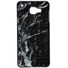 Чехол Art Case и защитная пленка для Samsung Galaxy A7 (2016), Trend_Мрамор темный, Deppa