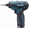 Шуруповерт Makita DF030DWE [10,8В;чLi-ion;1,3 Ач;2 аккум;24\14Нm;0-350\1300 об\мин;внутр.шпиндель 6-гран.1/4"" (6,35мм);