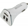Автомобильное зар./устр. Wiiix UCC-3-1W 2.4A+2.4A+2A универсальное белый