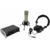 TASCAM <Track Pack 2x2> (конденсаторный микрофон TM-80 + зв.карта USB US-2x2,  наушники TH-02)