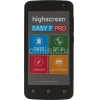 Смартфон HighScreen Easy F PRO 8Gb черный моноблок 3G 2Sim 4.5" 480x854 Android 5.1 5Mpix 802.11bgn BT GPS GSM900/1800 GSM1900 MP3 FM microSDHC max32Gb (23430)