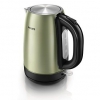 Чайник электрический Philips HD9322/30 1.7л. 2200Вт оливковый/черный (корпус: сталь)