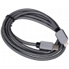 Кабель MOBILstyle USB-C - Apple 8 pin (в оплётке, 1м, чёрный)