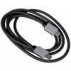 Кабель MOBILstyle USB-C - microUSB (в оплётке, 1м, чёрный)