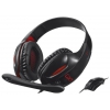 Гарнитура проводная Trust GXT 330 XL [для PS4/Xbox ONE, стерео 2.0, кабель, микрофон, цвет черный-красный]