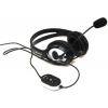 Наушники Microsoft LX-3000 [накладные, 20-20000 Гц,микр, рег громкости. каб 1.8 м,USB черн]