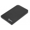 Внешний бокс Gembird 2.5" EE2-U2S-41, черный, USB 2.0, SATA, металл