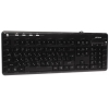 Клавиатура проводная A4Tech KD-126-2 Slim Multimedia, подсветка, Black, USB