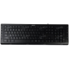 Клавиатура проводная A4Tech KD-600L Multimedia, подсветка, Black, USB