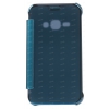 Чехол Glass CASE для Samsung j1 4.5" 2016, пластик, голубой