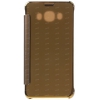Чехол Glass CASE для Samsung J5 5.2", пластик, золотистый